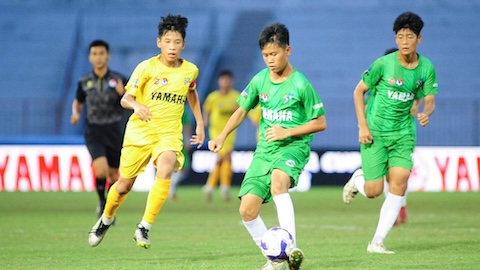 Thể Công Viettel và SLNA vào chung kết giải bóng đá U13 toàn quốc 2026
